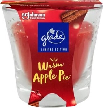 Glade svíčka vonná Warm Apple Pie, 112 g