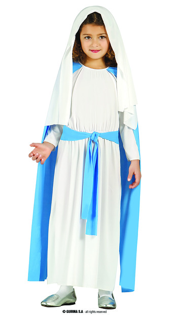 Panna Marie dětský kostým 7-9 let