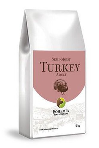 BOHEMIA SEMI MOIST Adult Turkey 2kg