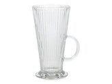 sklen. 300ml, 1ks, RIFFLES (BOSTON, LATTÉ) d8*14,5cm, s uchem