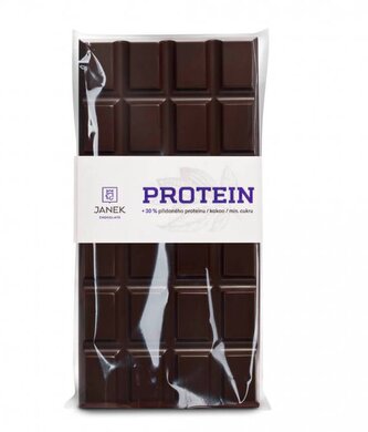 Čokoládovna Janek JANEK 72% Proteinová čokoláda 85g