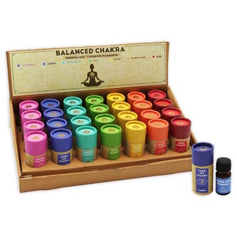 ARÔME Balanced Chakra Vonné olejíčky 15 ml, 7 vůní v mixu