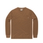 Triko dlouhé Vintage Industries Grant Pocket Long - hnědé, M