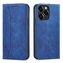 Magnet Fancy Case etui iPhone 14 Plus pokrowiec z klapką portfel podstawka niebieskie