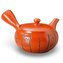 Keramická konvice Kyusu hnědá var. P 280 ml