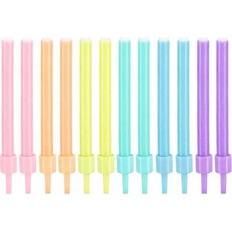 Svíčky barevné 12ks 6cm - Party Pal