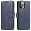 Magnet Case etui do Xiaomi Redmi Note 12 Pro / Poco X5 Pro 5G pokrowiec z klapką portfel podstawka niebieskie
