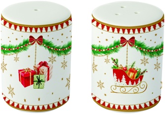 Porcelánová slánka a pepřenka Magie De Noel