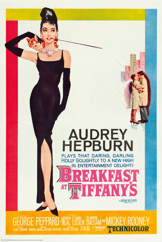 Plakát, Obraz - Breakfast at Tiffany's, 61 × 91.5 cm