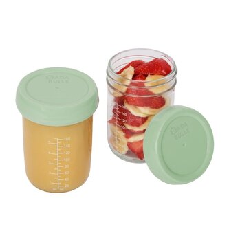 Skleněné misky s víčky 2x 220ml