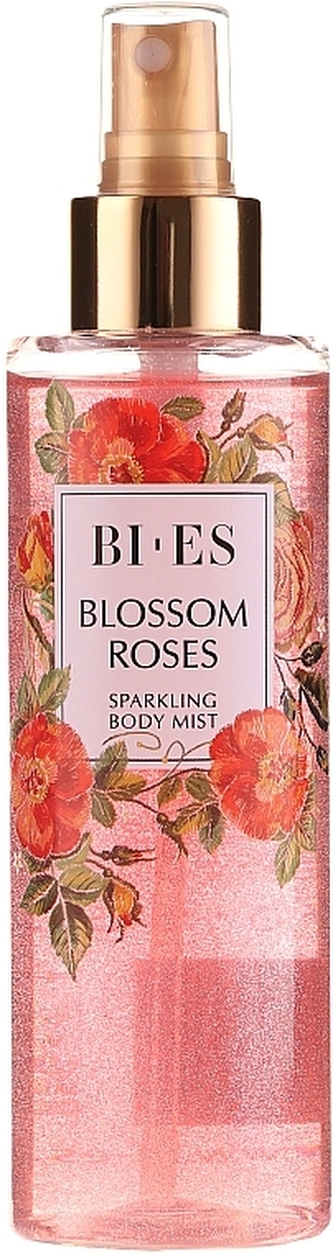 BI-ES BLOSSOM ROSES telový sprej s trblietkami 200ML BI-ES BLOSSOM ROSES telový sprej s trblietkami 200ML
