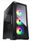 COUGAR PC skříň ARCHON 2 RGB Black Mid Tower TG Front Panel 3 x ARGB Fans 3mm TG Left Panel