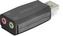 SL-8850-BK-01 VIGO USB Sound Card, black