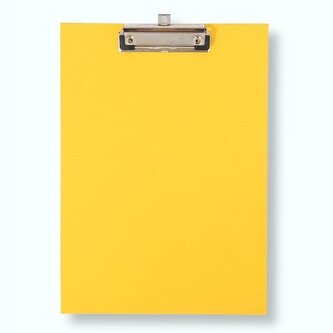 Deska A4 z klipem premium żółta