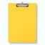Deska A4 z klipem premium żółta