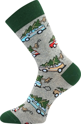 Lonka® ponožky Damer auta 35-38 (23-25) 3 páry Lonka® ponožky Damer auta 35-38 (23-25) 3 páry