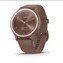 Garmin vívomove Sport pouzdro Ivory, silikonový řemínek Peach Gold, EU
