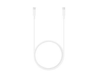 EP-DX510JWE Samsung USB-C/USB-C Datový Kabel 5A 1.8m White (Pošk. Balení)