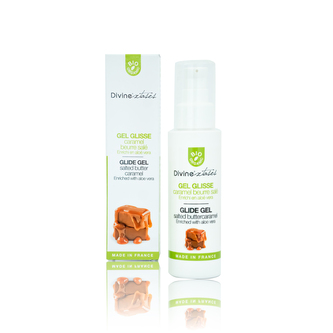 Divinextases bio hydratační lubrikační gel s karamelovou vůní - 100 ml