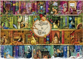 EDUCA Puzzle Šití v průběhu času 3000 dílků