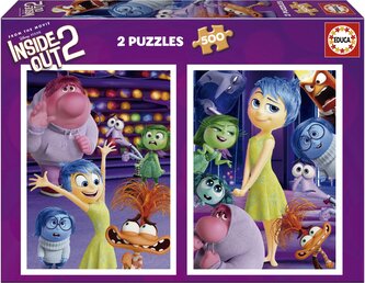 EDUCA Puzzle V hlavě 2, 2x500 dílků