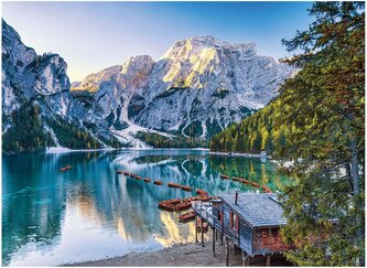 ANATOLIAN Puzzle Lago Di Braies 4000 dílků ANATOLIAN Puzzle Lago Di Braies 4000 dílků