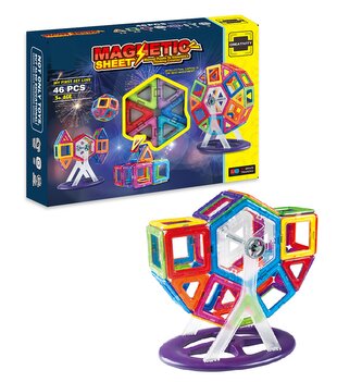 Magnetická stavebnice 46 ks
