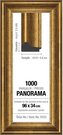 ART PUZZLE Rám na puzzle 96x34cm Gold (5723)