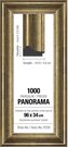 ART PUZZLE Rám na puzzle 96x34cm Silver (5720)