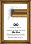 ART PUZZLE Rám na puzzle 68x48cm Gold (5715)