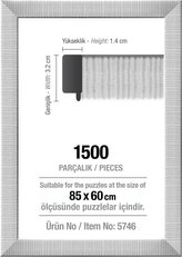 ART PUZZLE Rám na puzzle 85x60cm White (5746)