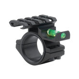 Vector Optics - Szyna akcesoryjna Picatinny do lunety z poziomicą - 30 mm - SCACD-07