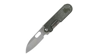 Fox Knives BF-719 MI Bean Gen2 Green vreckový nôž 5 cm, zelená, Micarta, oceľ