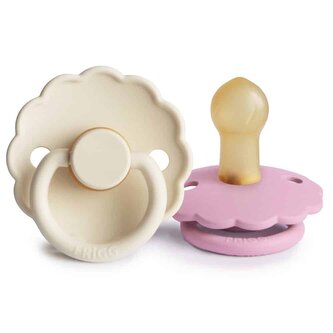 DVOJBALENIE CUMLÍKOV FRIGG DAISY CREAM/ LUPINE, 0-6M, KAUČUK