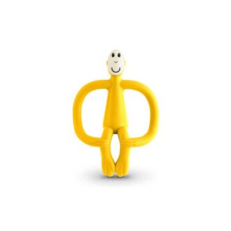 HRYZÁTKO A ZUBNÁ KEFKA MATCHSTICK MONKEY ŽLTÁ HRYZÁTKO A ZUBNÁ KEFKA MATCHSTICK MONKEY ŽLTÁ