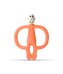 HRYZÁTKO A ZUBNÁ KEFKA MATCHSTICK MONKEY TEETHER ORANGE