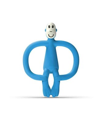 HRYZÁTKO A ZUBNÁ KEFKA MATCHSTICK MONKEY TEETHER BLUE HRYZÁTKO A ZUBNÁ KEFKA MATCHSTICK MONKEY TEETHER BLUE