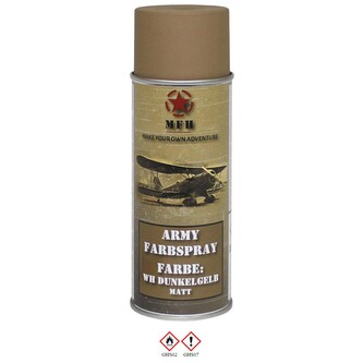 Barva ve spreji Max Army 400 ml - dunkelgelb