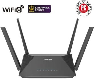 WiFi router Asus RT-AX52 WiFi 6, 3x GLAN, 1x GWAN