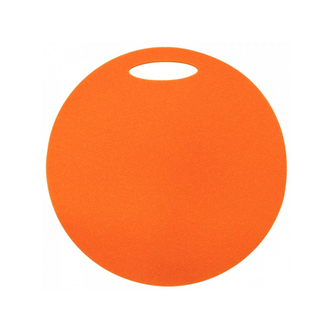 Sedátko kulaté 1-vrstvé Yate (podsedák) průměr 35 cm - oranžové