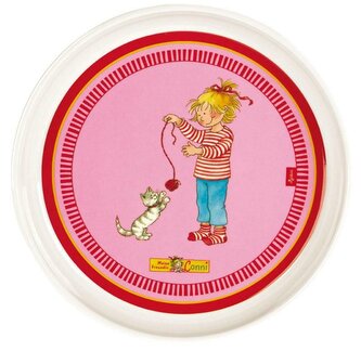 MELAMIN baby TALÍŘEK  Kamarádka CONNI se silikonem  (18 cm) sigikid
