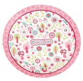 Melamin lifestyle talíř CURLY GIRLIES parádnice (23 cm) sigikid
