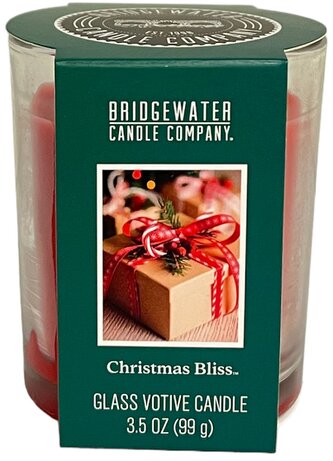 Votivní svíčka ve skleničce Christmas Bliss