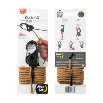 Upínací hliníková karabina Nite Ize CamJam XT Aluminium Cord Tightener
