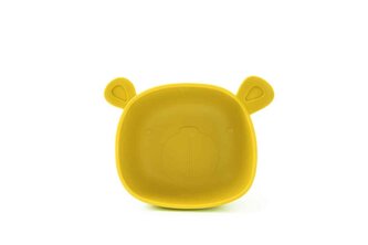 SILIKÓNOVÁ MISKA THE COTTON CLOUD - LILI THE BEAR - MUSTARD
