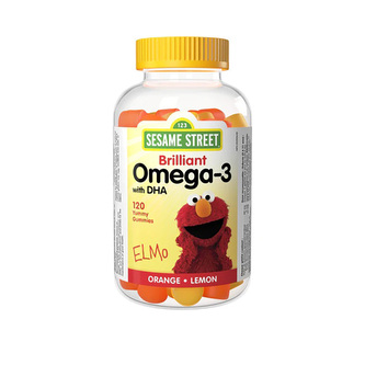 Webber Naturals Sesame Street Omega 3 with DHA 120 gummies Webber Naturals Sesame Street Omega 3 with DHA 120 gummies