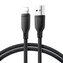 Kabel Joyroom Multi-Color Series S-A34 USB-A / Lightning 3A 1m - czarny