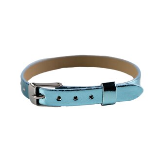 Modrý náramok na prívesky METALIC Modrý náramok na prívesky METALIC