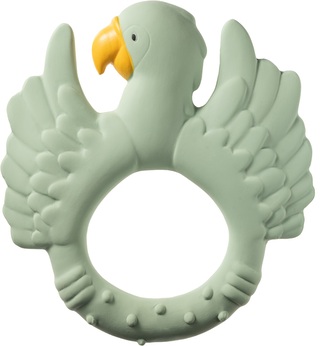 Hračka do ruky Papagáj svetlo-zelené