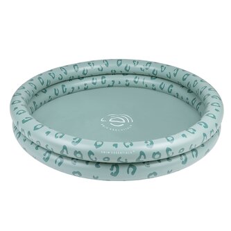 Nafukovací bazén pre deti Leopard zelený 100 cm